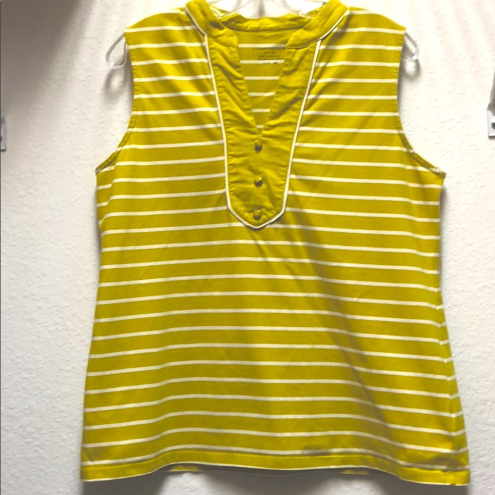 🦋Macy’s Spring Green Blouse/Tee
